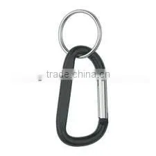 6mm Carabiner With Split Ring thumbnail-1
