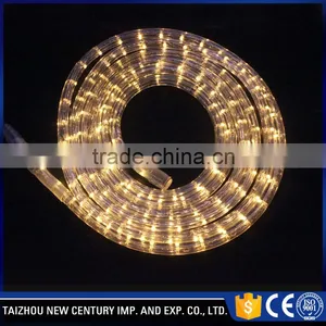 2800k Warm White Rubber Cable High Brightness Led Rope Light thumbnail-3