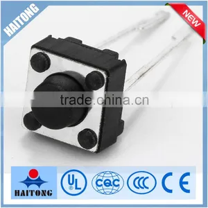 Mechanical Push Button Switch Tact Switch With Black Knob thumbnail-1