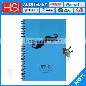 Locked Paper Cute Printed Promotional Notebook thumbnail-1