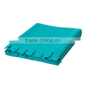 Various Solid Color Polar Fleece Gifts Promotional Blanket thumbnail-3