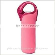 Promotional Gift Portable Eco-friendly Insulated Neoprene Single Glasses Water Bottle/can/beer/wine Cooler With Handle thumbnail-1