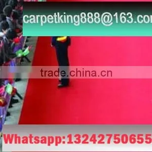 High Quality Machine Made Event Plain Carpet Used for Exhibition Carpet in Roll Carpet thumbnail-1