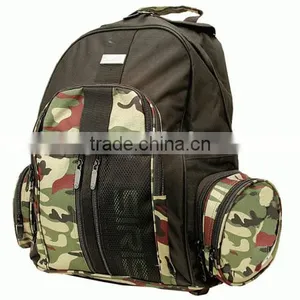 Sports Backpack Leisure Backpack Bag With Camo Fabric thumbnail-1