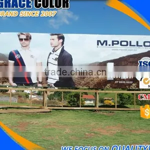 MADE IN CHINA 230G ADVERTISING BANNER MATERIAL GLOSSY PVC PANAFLEX PRINTING thumbnail-2