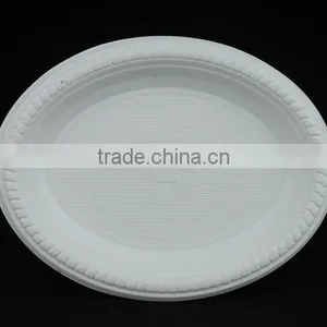 7 *9inch Oval Shape PS Plastic Plate thumbnail-2