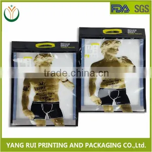 China Online Shopping Plastic T- Shirt Packaging Zip Bag thumbnail-1