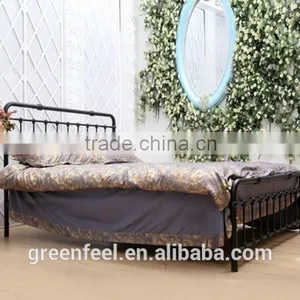 Mid Century Modern Home Bed Furniture thumbnail-1