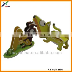 Promotional Cheap Kids Toy 3d Puzzles With Custom Design thumbnail-1
