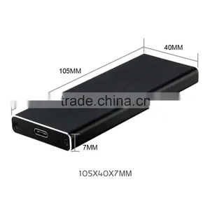 10Gbps Support M.2 / NGFF To USB3.1 Type-C SSD Enclosure thumbnail-2