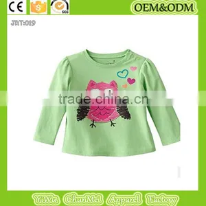 Baby Boy Girl t Shirt Cartoon Apis Florea t Shirt Long Sleeve t Shirt100%cotton Tee Purple Color Backgroud T-shirt thumbnail-2