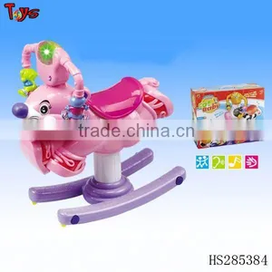 Musical and Light Funny Baby Swing Car in China thumbnail-1
