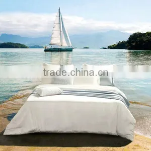Luxery Bed Linen Tencel Bedsheet Set Super Soft Bedding Set thumbnail-1