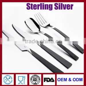 FDA Sterling Silver Oxide Patented Flatware for Holiday Anniversary Day Hotel Restaurant Household Gift Dealer and Wholesale thumbnail-1