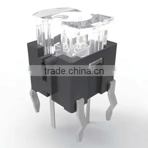 50mA Illuminated Tact Switch With Colorful LED TSL06123 thumbnail-1