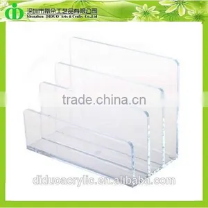 DDO-0049 Trade Assurance Modern Acrylic Desktop Letter Holder thumbnail-1