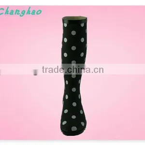 Women Dot Style Rubber Rain Boots thumbnail-6