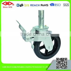 150mm Heavy Duty Caster Wheel for Scaffold thumbnail-1