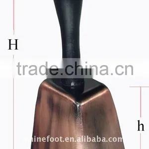 8inch Square Shape Metal Cow Bell A11-H01 With Your Logo for Football Fans (E055) thumbnail-1