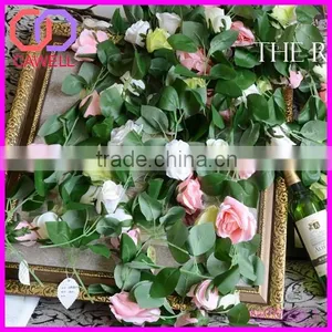 Artificial Rose Vines White thumbnail-6