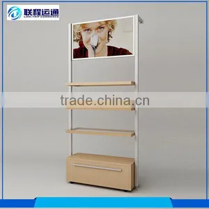 Various Shop Showroom Beauty Products Multilayer Wooden Display Shelf thumbnail-2