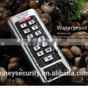 Metal Two Door Waterproof Standalone Keypad RFID Smart Card Door Access Control thumbnail-6