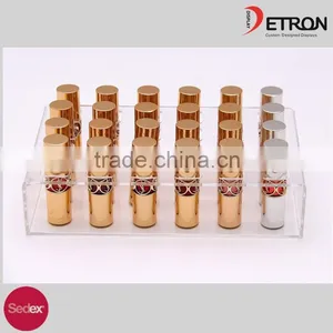 Acrylic Lipsticks Cosmetic Display Acrylic Cosmetic Organizer Box thumbnail-1