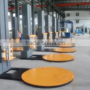 Fully Automatic Control System Pallet Wrapping Machine With Factory Price thumbnail-1