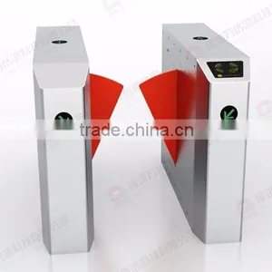 Special Made Shenzhen Metro Turnstile Gate Flap Barrier Gate With Glass Wing thumbnail-1