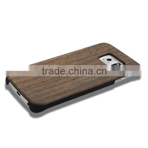 Wholesale Product! Case For Samsung Galaxy S6 PC+ Walnut Wood Cover for Samsung Galaxy S6 Edge Case for Ssamsung S6 thumbnail-5