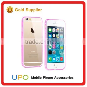 [UPO] Clear Pc+tpu Bumper Armor Hybrid Wholesale Phone Case for Iphone 5 Case,for Iphone 5s Cover thumbnail-1