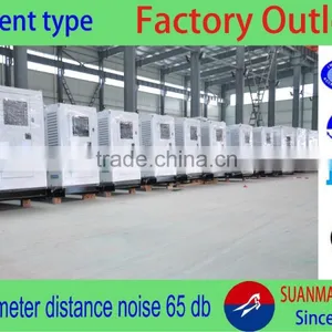 AC Three Phrase Open Type 68kw Volvo Electricity Avr Generator With Diesel Engine thumbnail-1