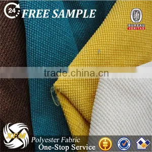 Trade Assurance China Manufacturer Polyester Corduroy Upholstery Fabric for Sofa thumbnail-1