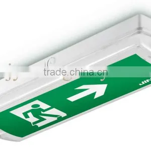 RECHARGABLE IP65 LED EMERGENCY LIGHTING BULKHEAD JY-10388A thumbnail-1