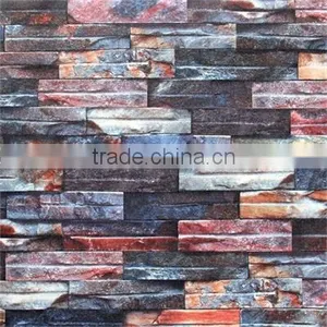 Brick Design 3D Brick Wall Paper PVC Wallpapers thumbnail-5