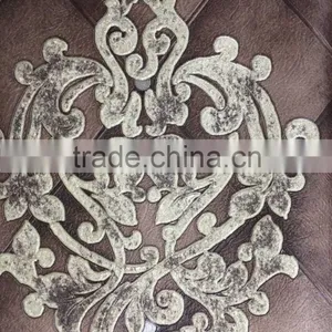 Italian Design Lether Effect Deep Embossed Wallpaper With High Quality thumbnail-6