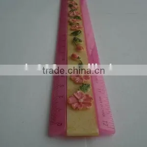 Custom Novelty 30cm Adverstising Plastic Ruler for Promotion thumbnail-2