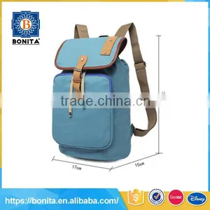 Leisure Drawstring Unisex Blue 600D Fashionable Backpacks thumbnail-2