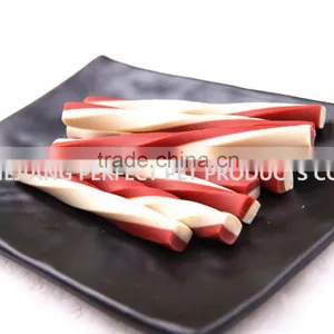 Dog Bones Dental Dog Treats Two-tone Chewing Bone thumbnail-2