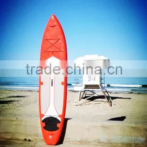 Soft Board for Resort ISUP Inflatable Standup Paddle Board Surfboard 9'/10'/11' With Glowing LED Light Racing thumbnail-1