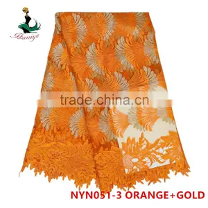 Haniye 2016 African Tulle Lace Fabrics for Party/tulle Lace Fabrics/NYN51 thumbnail-3