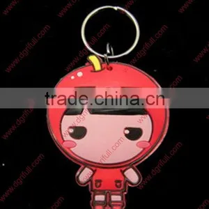 Multi-design Silicone Keychain/wholesale Custom Keychains thumbnail-1