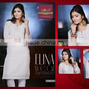 Designer Printed Kaya Kurtis thumbnail-2