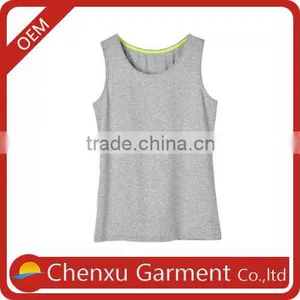 Custom Stringer Tank Top Running Singlets Bamboo Cotton Tank Top Bulk 1 Dollar Tank Tops Cheap Volunteer Vests Blank Grey Tops thumbnail-1