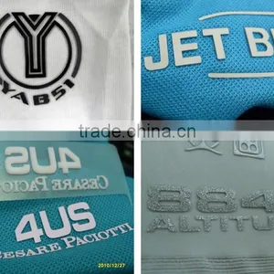 Black Heat Transfer Printing Label With 3D Effect thumbnail-6