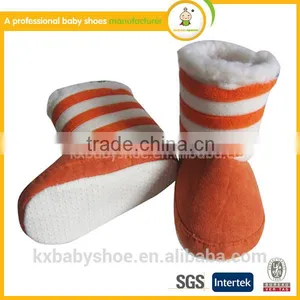 OEM ODM Custom Winter Soft Leather Baby Snow Shoes Boots Wholesale thumbnail-1