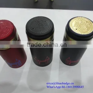 Pvc Cap Seal Shrink Wrap Bottle Labels for Capsule thumbnail-3