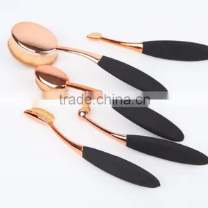 Oval Make Up Brush Set 5pcs thumbnail-4