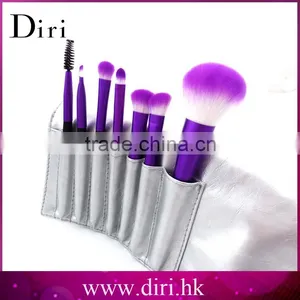 High Quality 7PCS Purple Makeup Brushes Set Powder Foundation Eyeshadow Blush Brush Tool thumbnail-3