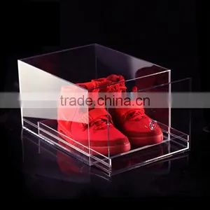 2013 Hot Acrylic Clear Shoe Box Drawer/clear Acrylic Clear Shoe Box Drawer/transparent Acrylic Clear Shoe Box Drawer thumbnail-2
